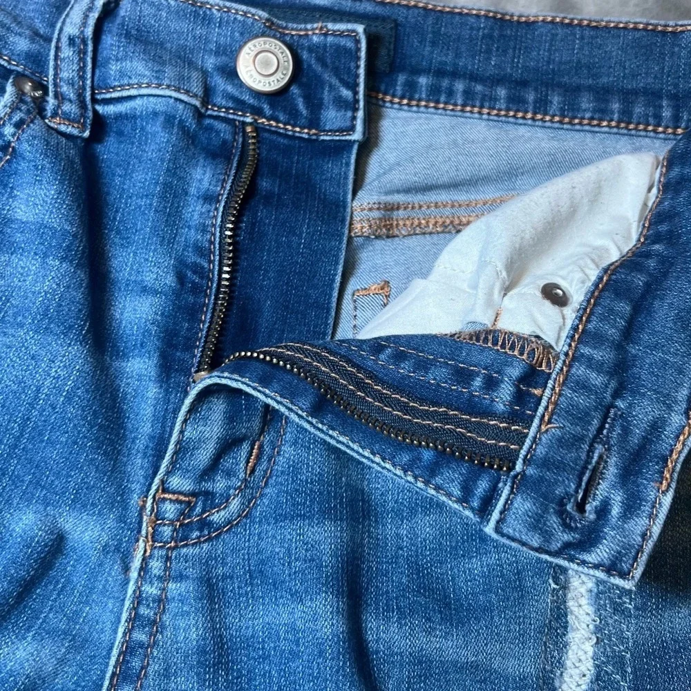 High Rise Blue Jeans - Picture 6 of 16